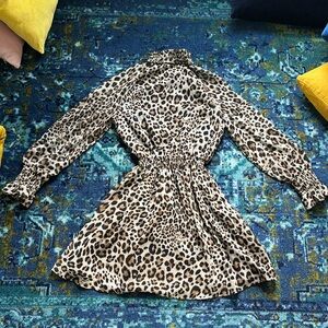 Rachel Roy Leopard Dress Women’s XS